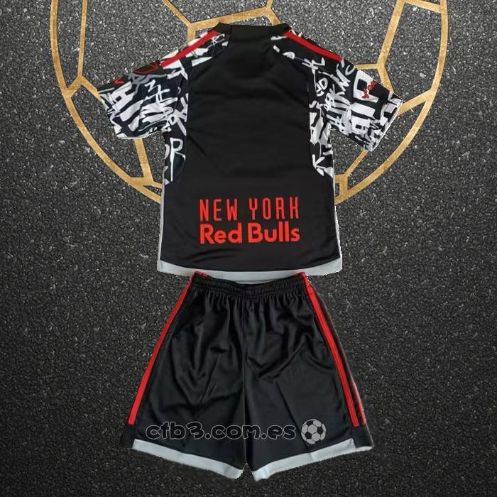Camiseta New York Red Bulls Tercera Nino 2023
